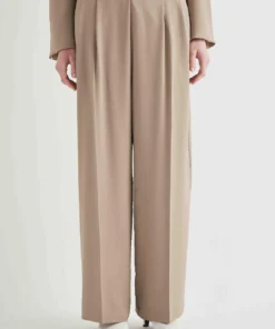 Meimeij Pantalone a gamba larga