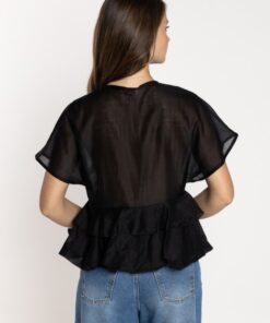 Alternative view of Lokita Blusa con fiore