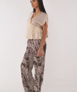 Lokita Blusa con fiore - immagine 5