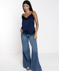 Lokita Top in raso