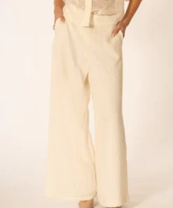 No-nà pantalone ampio con micro pailletes