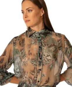 No-Nà Camicia fantasia bouquet